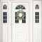 20" Lush Eucalyptus Wreath – Elegant Greenery for Front Door, Porch & Home Décor
